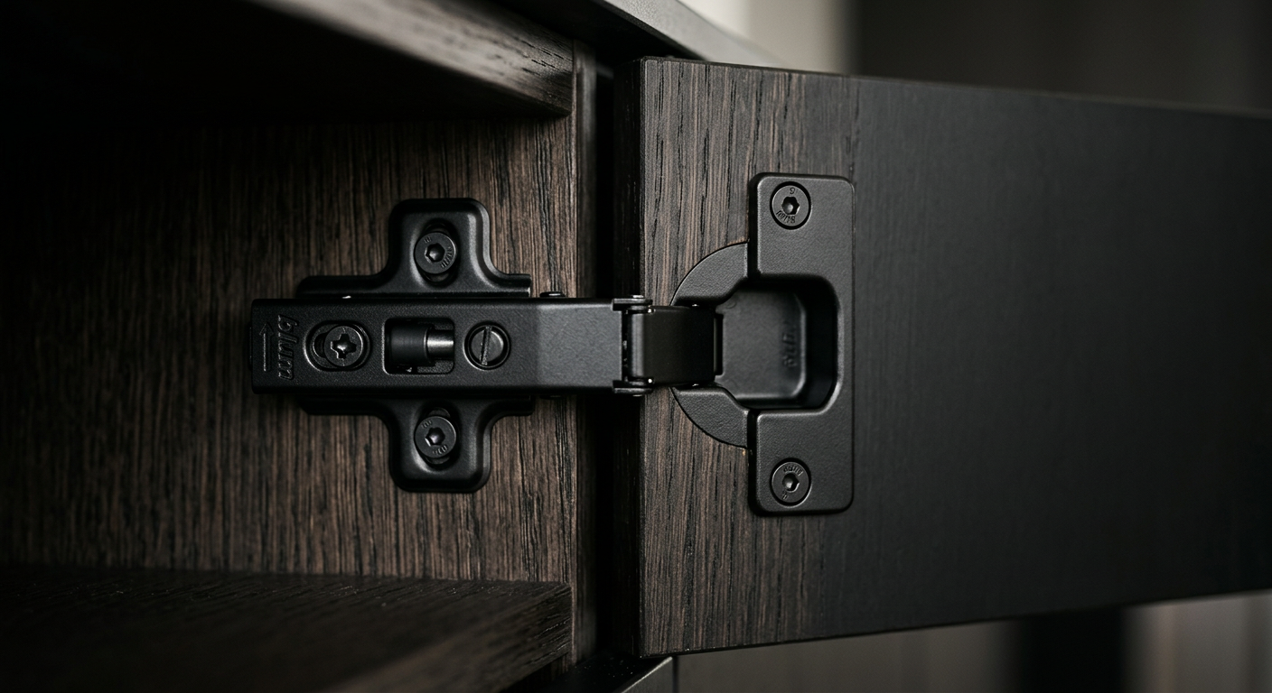 Bisagra oculta de mueble a medida Projecta con control de calidad